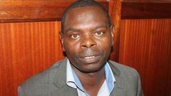 Daniel Kipng’etich Komen when he appeared in Court