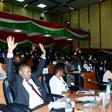 Burundi's National Assembly vote to withdraw from the International Criminal Court on October 12, 2016