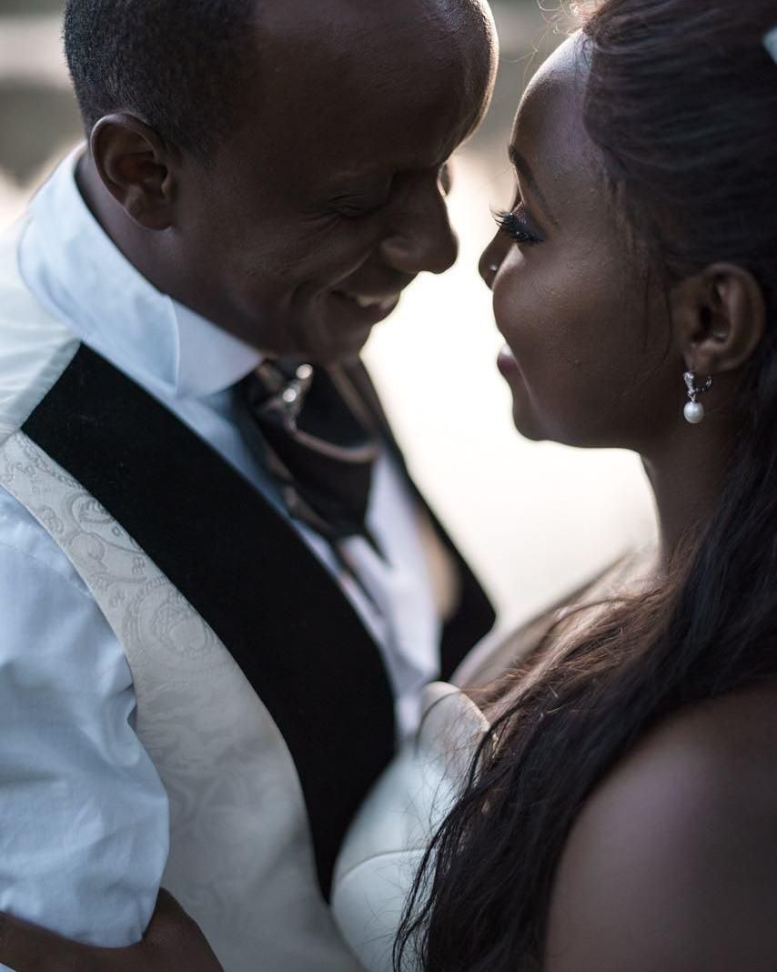 Lovebirds:  Phil and Kate ( @mwanikiweddings)