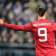 Manchester United's Zlatan Ibrahimovic pictured during the club's Europa League quarter-final first leg against Anderlecht at the Constant Vanden Stock stadium in Brussels on April 13, 2017