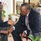 ODM leader Raila Odinga with President Uhuru Kenyatta.