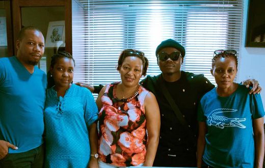 Harmonize with his new Manager Mjerumani 255