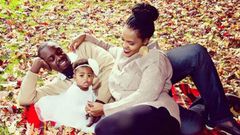 Allan Onucko with his wife Everlyn Nashipai and daughter (Channel3000)