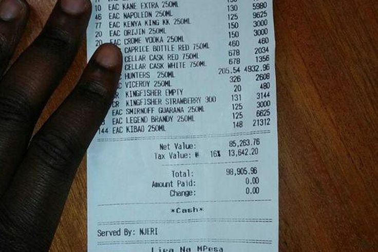Lord Gichohi's bill