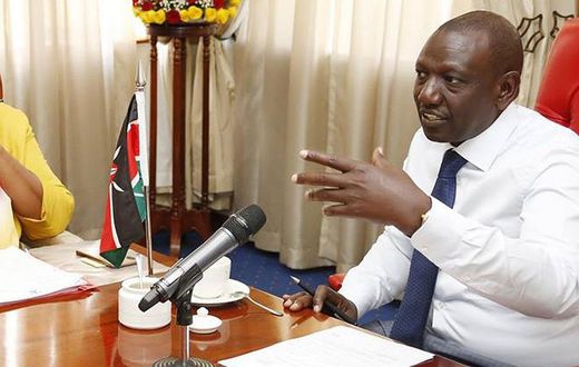 Deputy President William Ruto