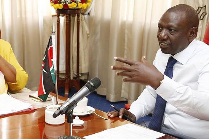 Deputy President William Ruto