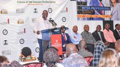 Deputy President William Ruto speaking in Mombasa