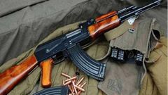 Firearm belonging to the slain officers