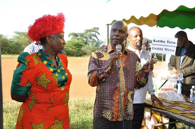 Governor Kivutha Kibwana with DG Adelina Mwau