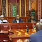 Speaker Justin Muturi with Majority Leader Aden Duale