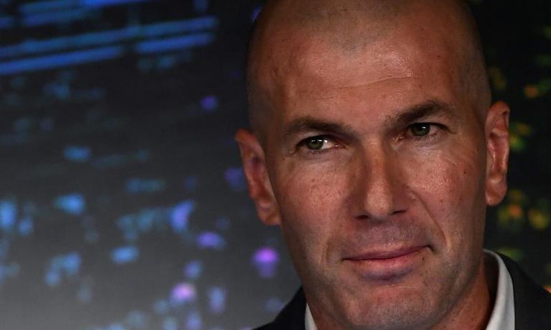 Real Madrid´s newly appointed French coach Zinedine Zidane