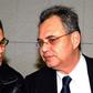 US-Israeli money fraud fuigitive Kobi Alexander (R) and his wife Hana (L) wait for a court hearing to start at the Windhoek magistrate court in June 2007 in Namibia