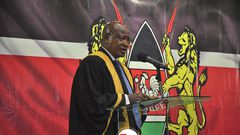 Attorney General Paul Kihara durign a past event (Twitter)