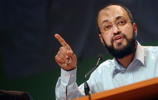 Swiss Islamist preacher Hani Ramadan, seen in 2007, is the grandson of the founder of Egypt's radical Muslim Brotherhood group