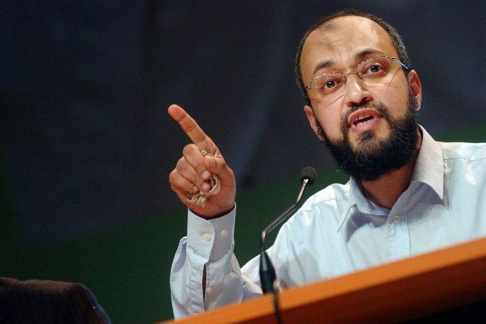 Swiss Islamist preacher Hani Ramadan, seen in 2007, is the grandson of the founder of Egypt's radical Muslim Brotherhood group