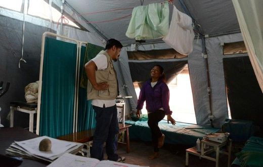 Small, impromptu clinics have stepped in to help victims of Nepal's devastating earthquake two years ago, after the health system was overwhelmed