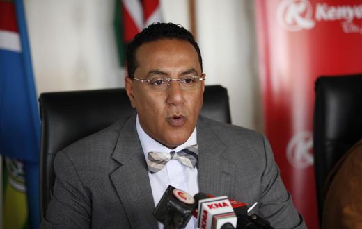 Tourism Cabinet Secretary Najib Balala