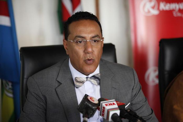 Tourism Cabinet Secretary Najib Balala