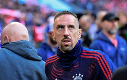 Franck Ribery was ruled out of a cup game in midweek with a muscular problem