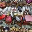 The trend for leaving 'love locks' on Paris bridges eventually became an eyesore and a danger