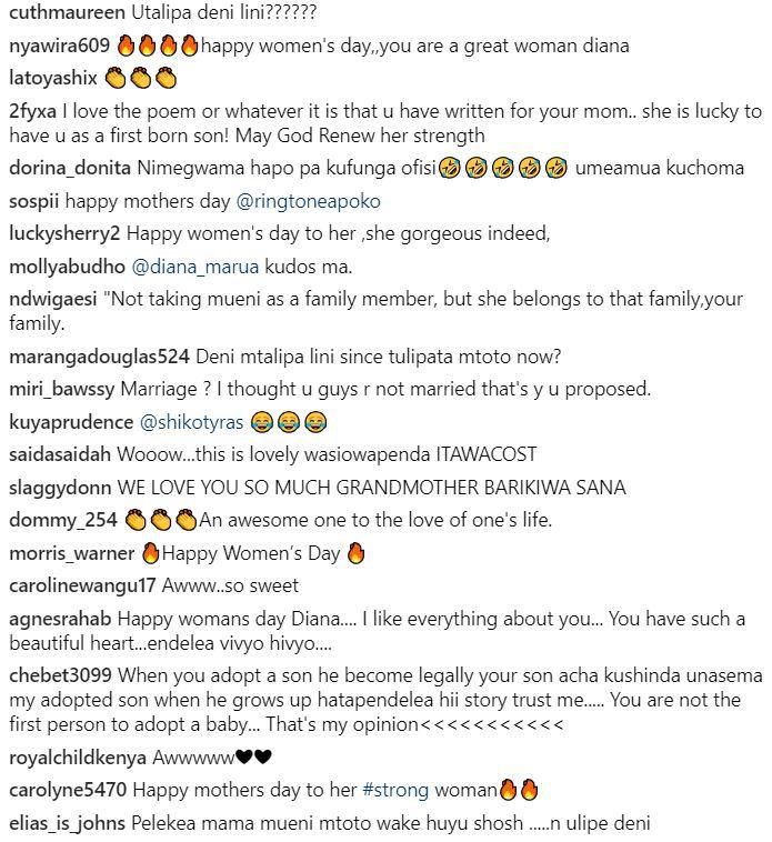 Bahati angers fans with message to Diana Marua on Women’s Day