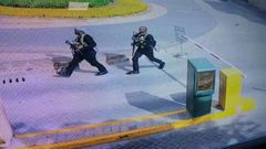 Al Shabaab gunmen at the Dusit complex