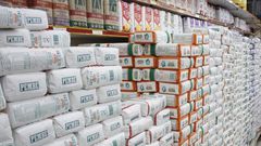 Unga packets on display in a supermarket
