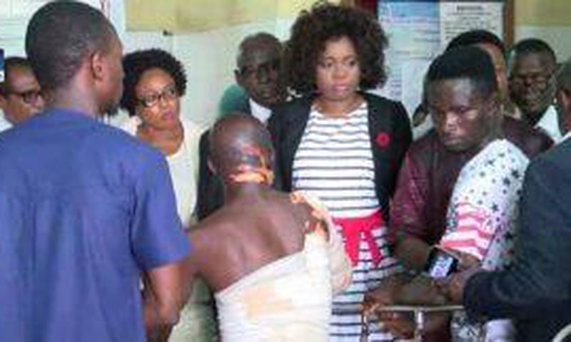 Victims of the kerosene explosion