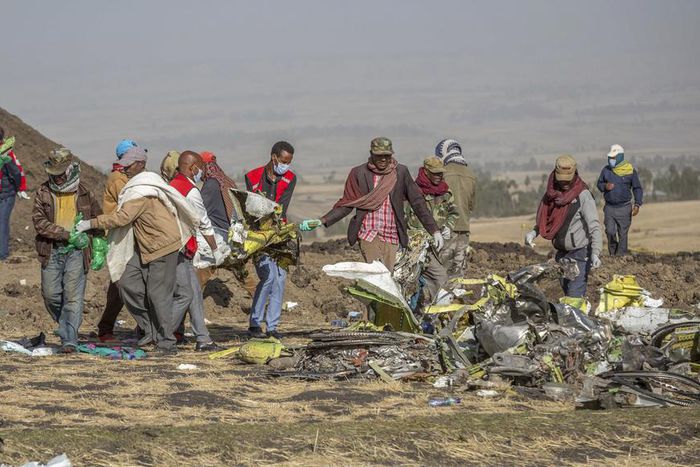 Ethiopian Airlines crash (Twitter)