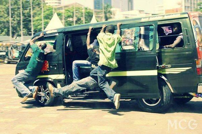 A Kenyan Matatu