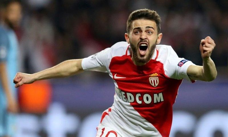 Reports suggest Manchester City paid around £43 million for Monaco's Portuguese midfielder Bernardo Silva