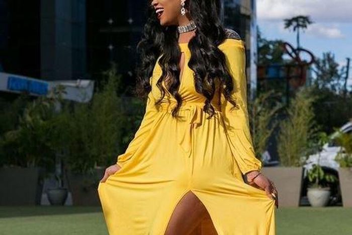 Vera Sidika during Veetox Launch