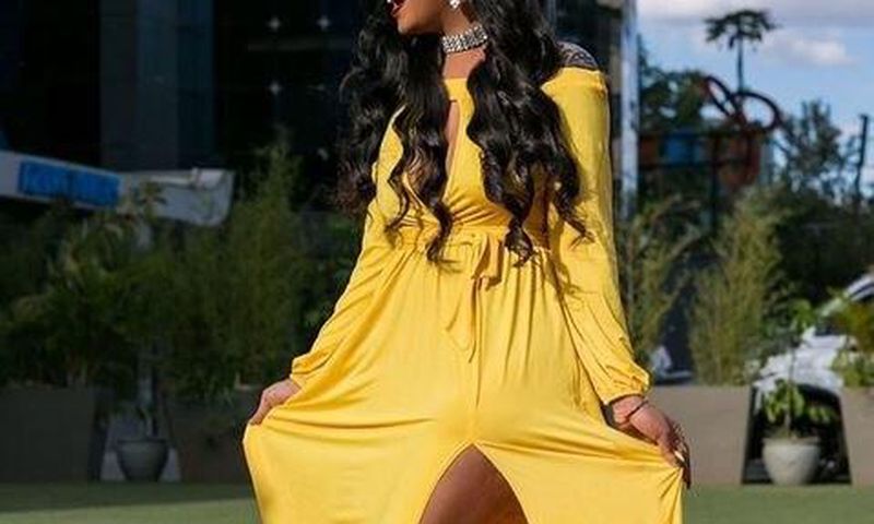 Vera Sidika during Veetox Launch