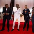 President Uhuru Kenyatta  with Sauti Sol and Obama