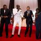 President Uhuru Kenyatta  with Sauti Sol and Obama