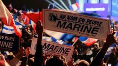 National Front leader Marine Le Pen is widely expected to reach the second round of the French presidential election in May