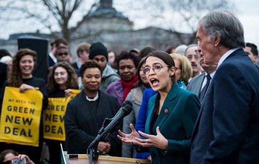 Ocasio-Cortez team flubs a green new deal summary, and Republicans pounce