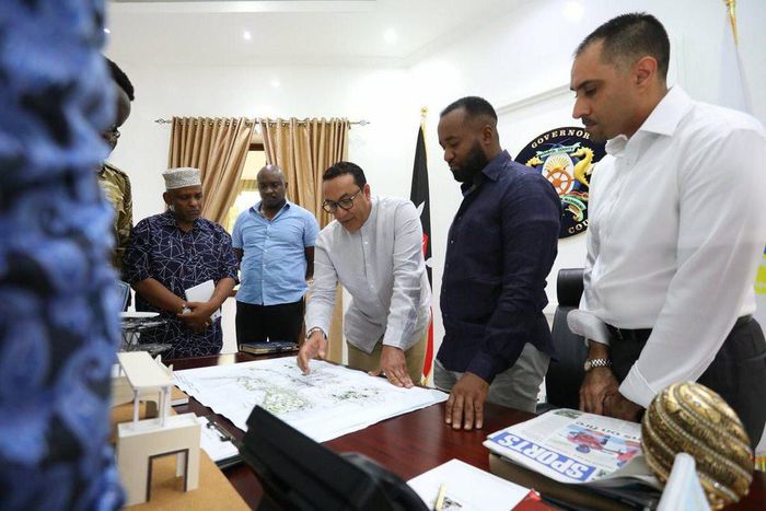 Tourism CS Najib Balala with Mombasa Governor Hassan Joho during a past meeting