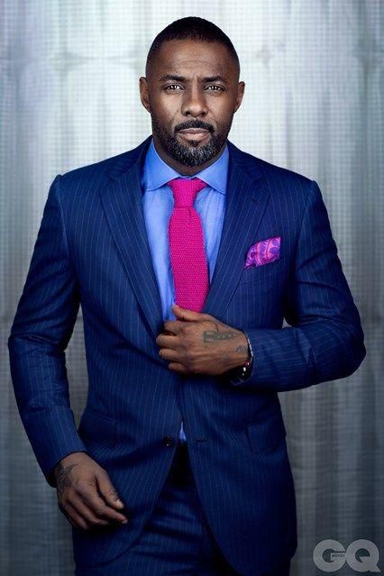 Idris Elba looking dapper for GQ