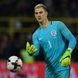 Joe Hart, pictured on March 22, 2017, has been England captain on several occasions in the past and has a chance to stake his claim for the armband in future