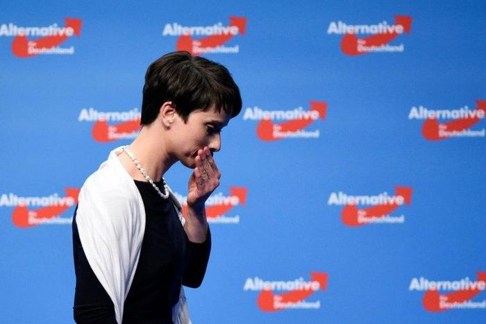 Frauke Petry, leader of the Alternative for Germany has seen support slip in recent surveys