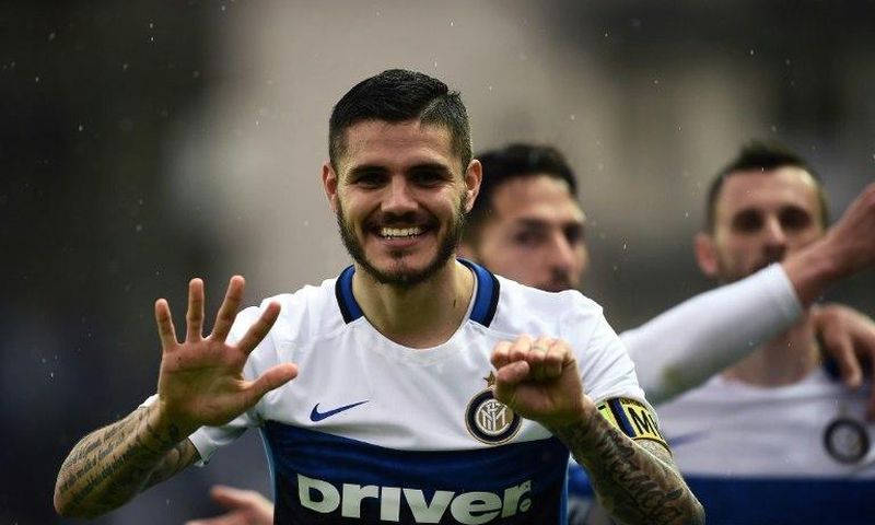 Inter Milan's Mauro Icardi reportedly pocketed a salary increase to 5.5 million euros ($6.1 million) a year making him the third highest paid player in Italy's top flight