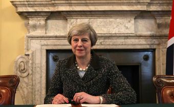 Britain's Prime Minister Theresa May.