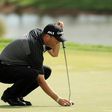 Ryan Palmer of the United States lines up a putt on the first green during the second round of The Honda Classic at PGA National Resort and Spa on February 24, 2017 in Palm Beach Gardens, Florida