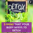 5 Signs Your Body Needs Detox