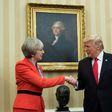 The bond between British Prime Minister Theresa May and US President Donald Trump was reinforced when they met in the White House