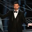 Oscars host Jimmy Kimmel thanked Donald Trump for helping to take the heat off Hollywood and its annual gala
