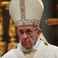 Pope Francis leads a mass on February 2, 2017 at St Peter's basilica in the Vatican