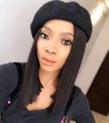 Toke Makinwa rocks a classic black beret