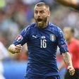 Italy's midfielder Daniele De Rossi is set to line up in central midfield at Juventus Stadium, where he will be honoured by European football's governing body prior to claiming his 108th Italy cap
